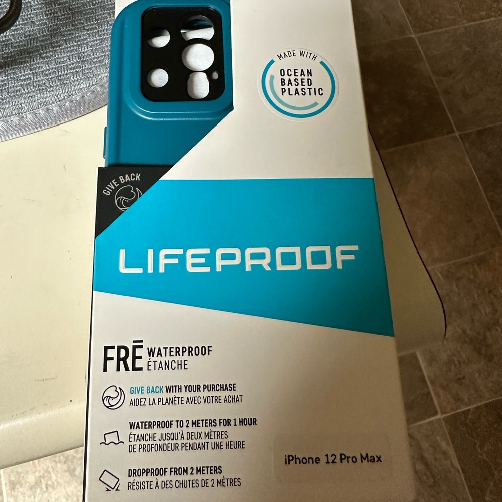 Lifeproof case for iPhone 12 Pro Max. Never opened or used